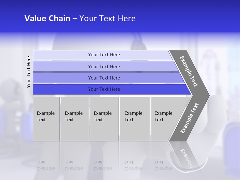 Agent Card Telephone PowerPoint Template