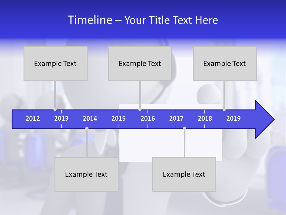 Agent Card Telephone PowerPoint Template