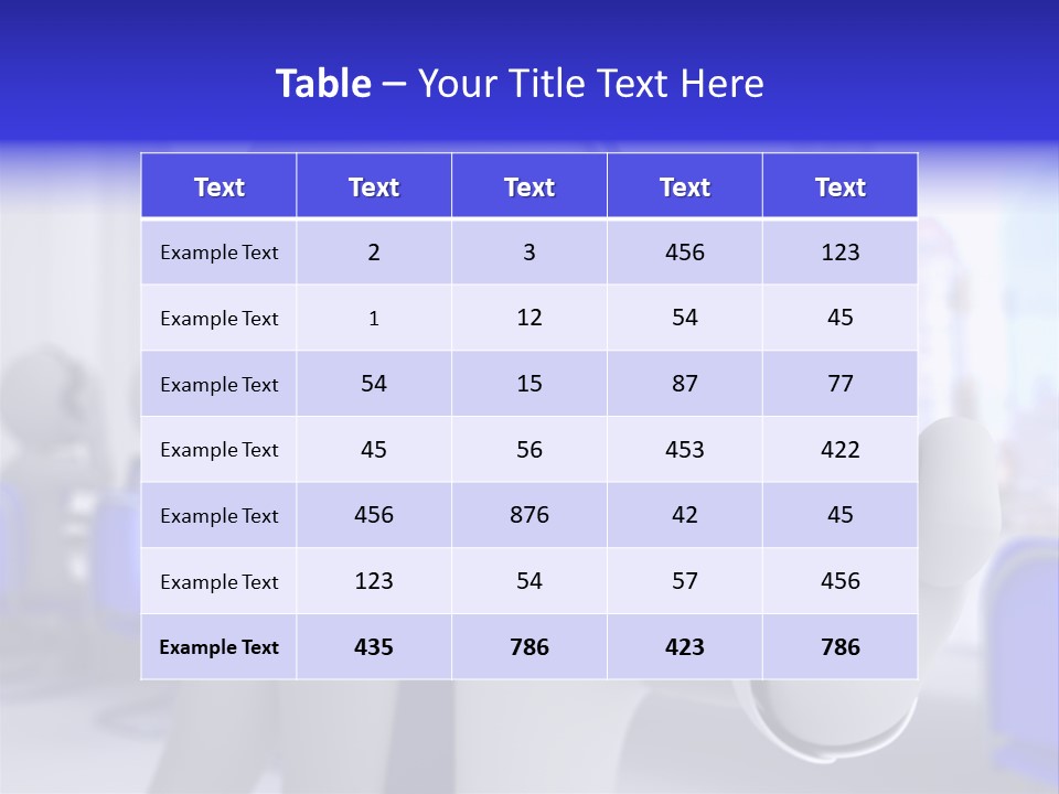 Agent Card Telephone PowerPoint Template