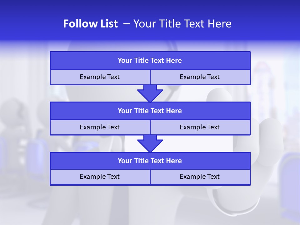Agent Card Telephone PowerPoint Template