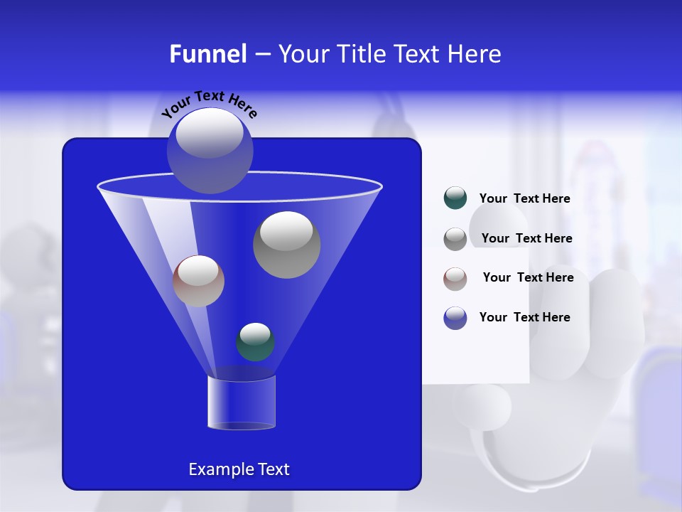 Agent Card Telephone PowerPoint Template