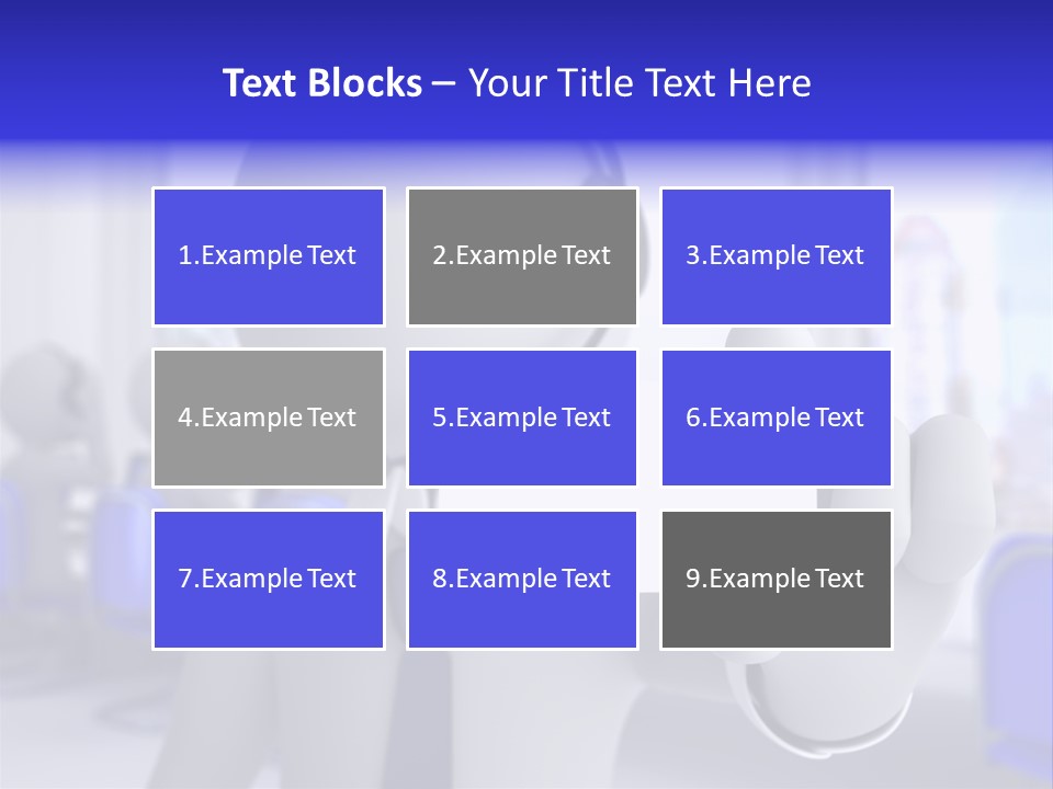 Agent Card Telephone PowerPoint Template
