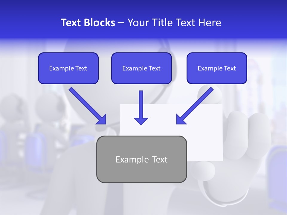 Agent Card Telephone PowerPoint Template