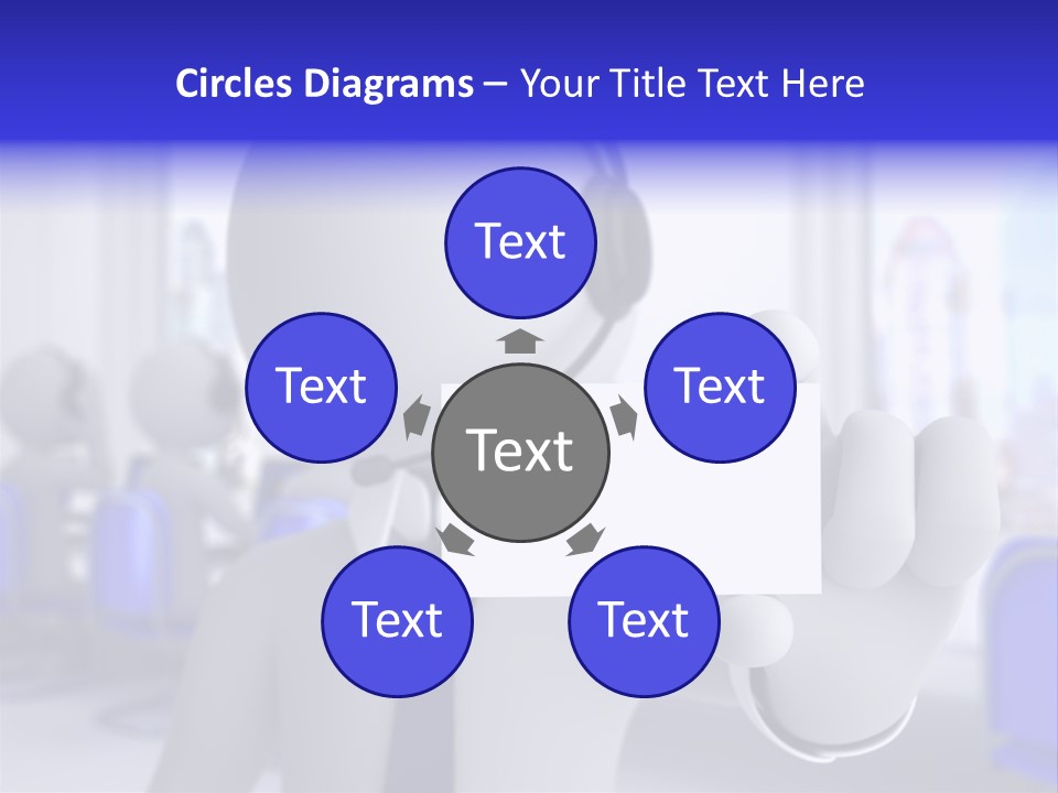 Agent Card Telephone PowerPoint Template