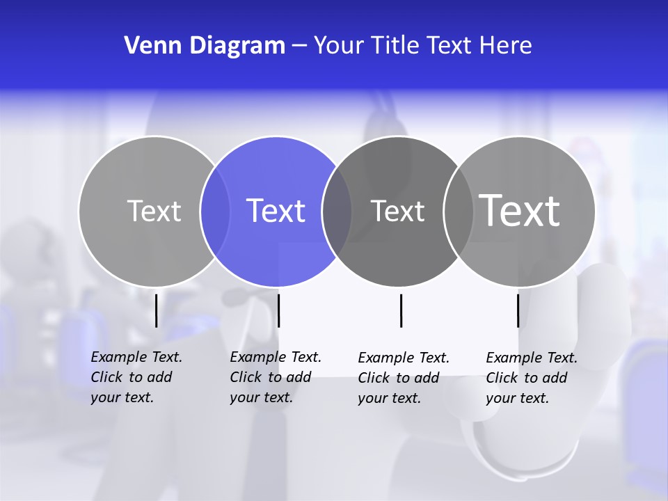 Agent Card Telephone PowerPoint Template