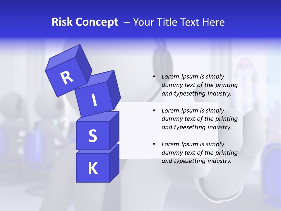 Agent Card Telephone PowerPoint Template