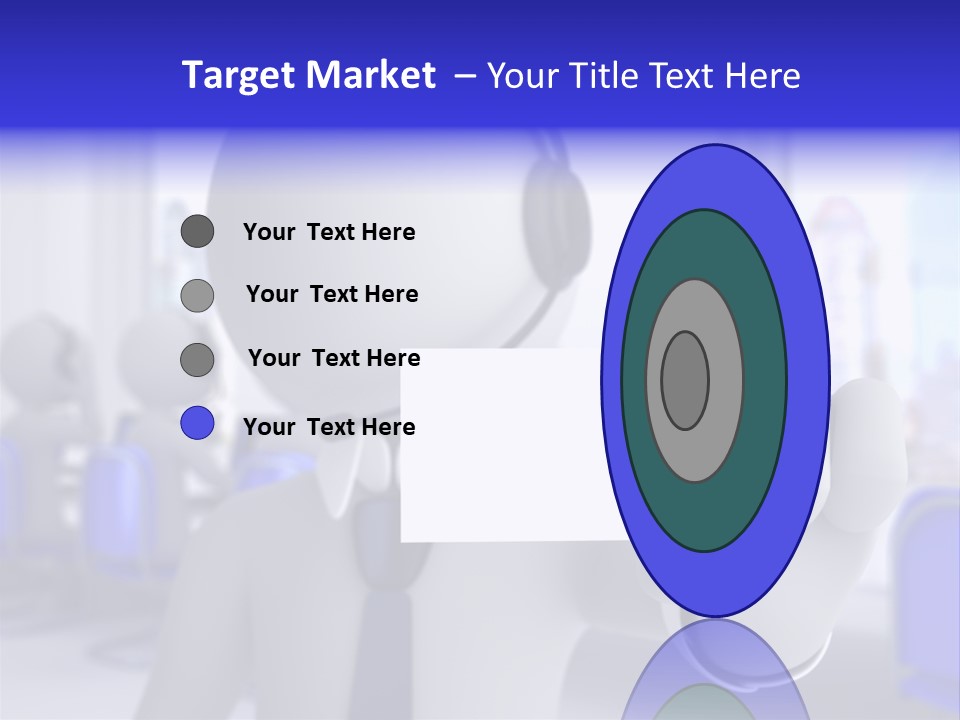 Agent Card Telephone PowerPoint Template