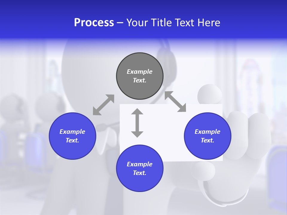 Agent Card Telephone PowerPoint Template