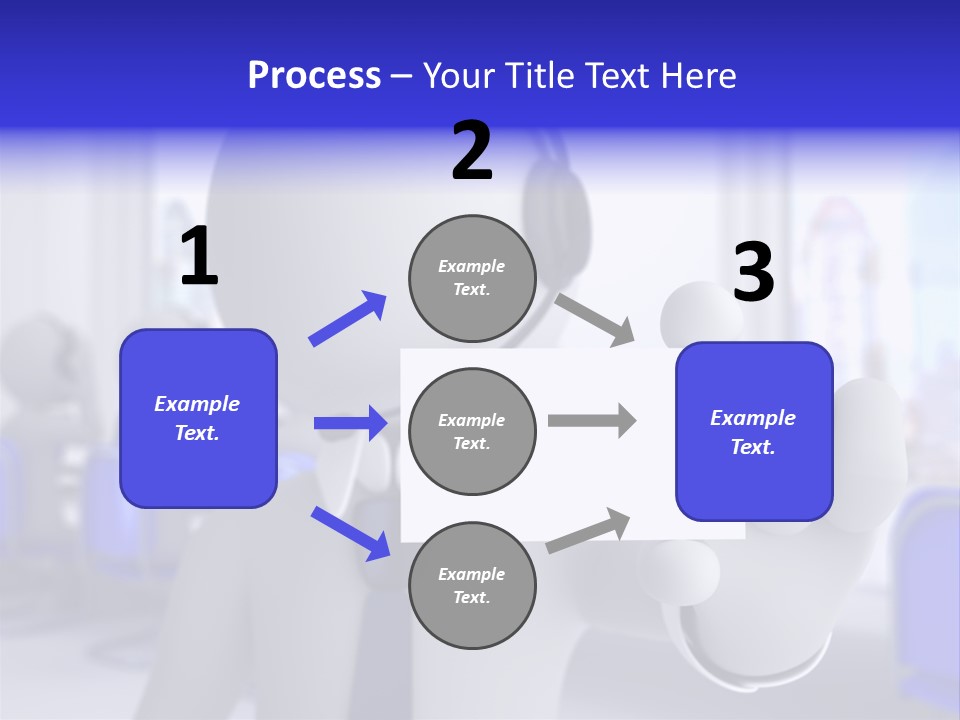Agent Card Telephone PowerPoint Template