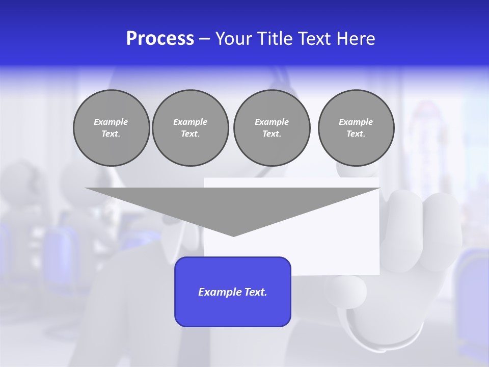 Agent Card Telephone PowerPoint Template