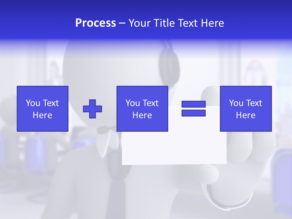 Agent Card Telephone PowerPoint Template