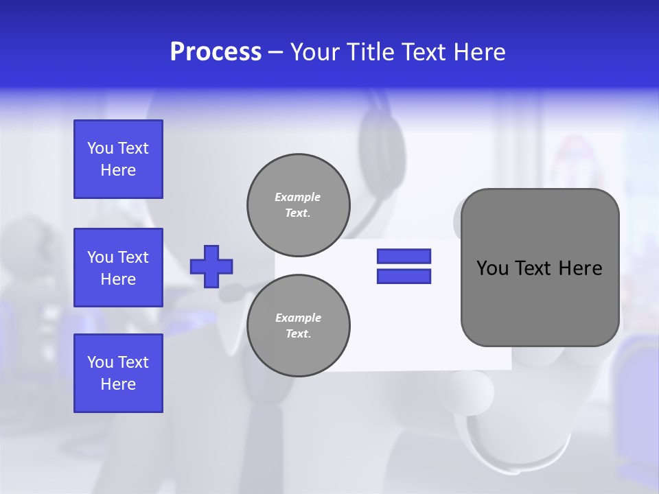 Agent Card Telephone PowerPoint Template