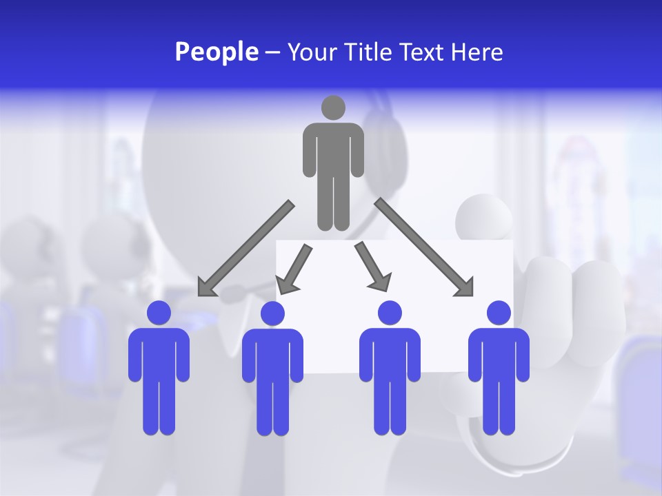 Agent Card Telephone PowerPoint Template