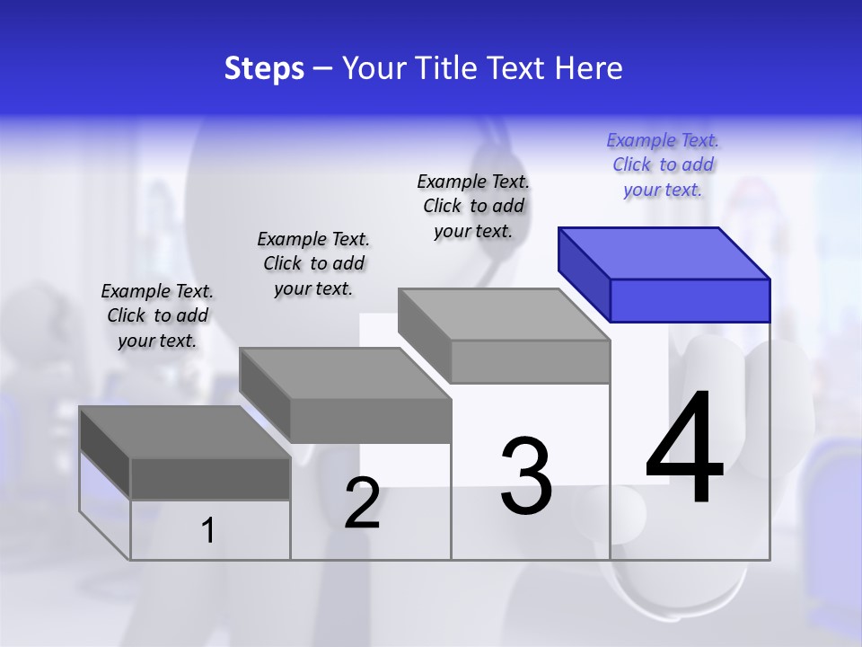Agent Card Telephone PowerPoint Template