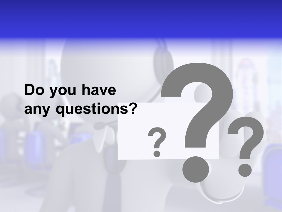 Agent Card Telephone PowerPoint Template