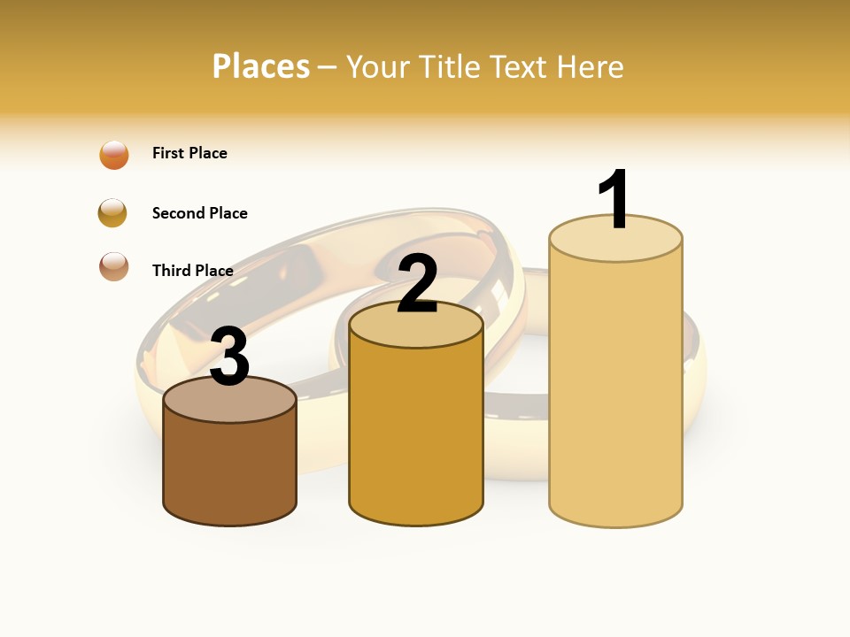 Ring Love Eternity PowerPoint Template