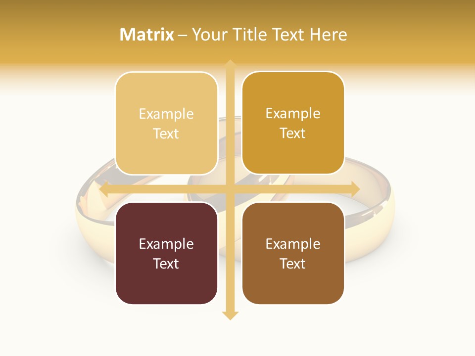 Ring Love Eternity PowerPoint Template