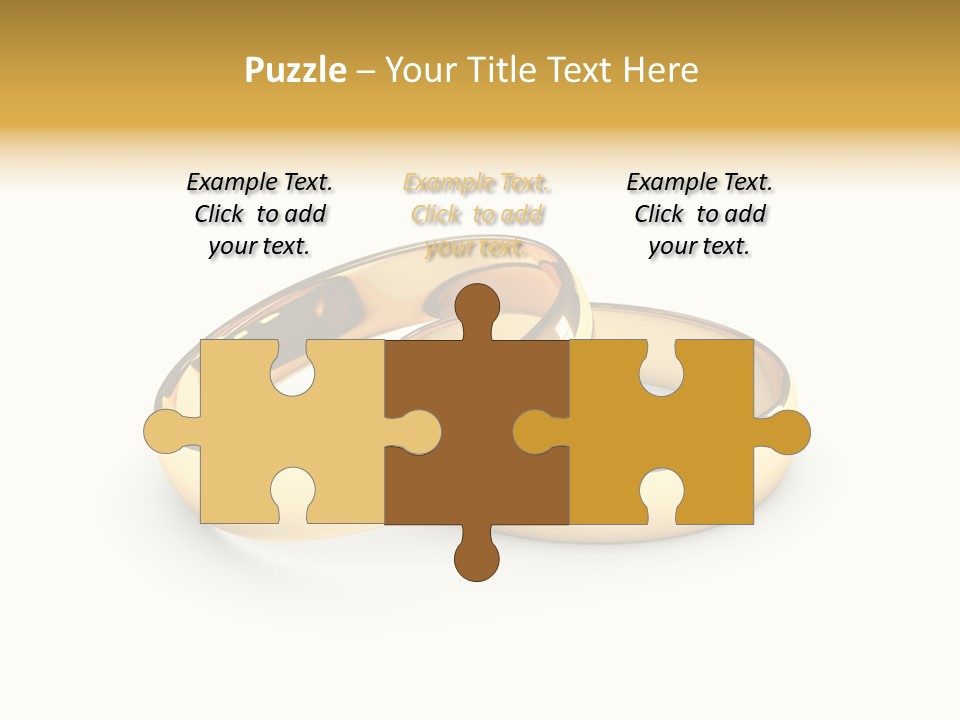 Ring Love Eternity PowerPoint Template