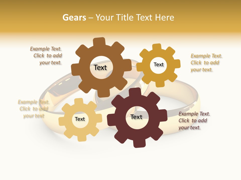 Ring Love Eternity PowerPoint Template