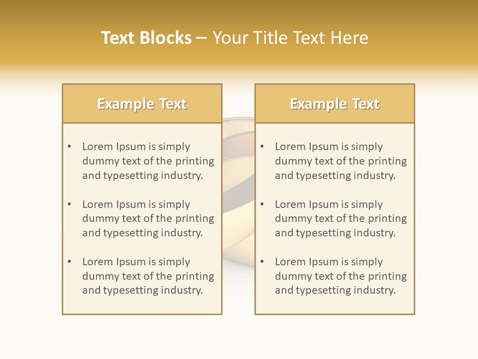 Ring Love Eternity PowerPoint Template