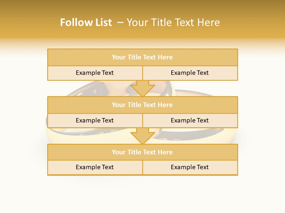 Ring Love Eternity PowerPoint Template