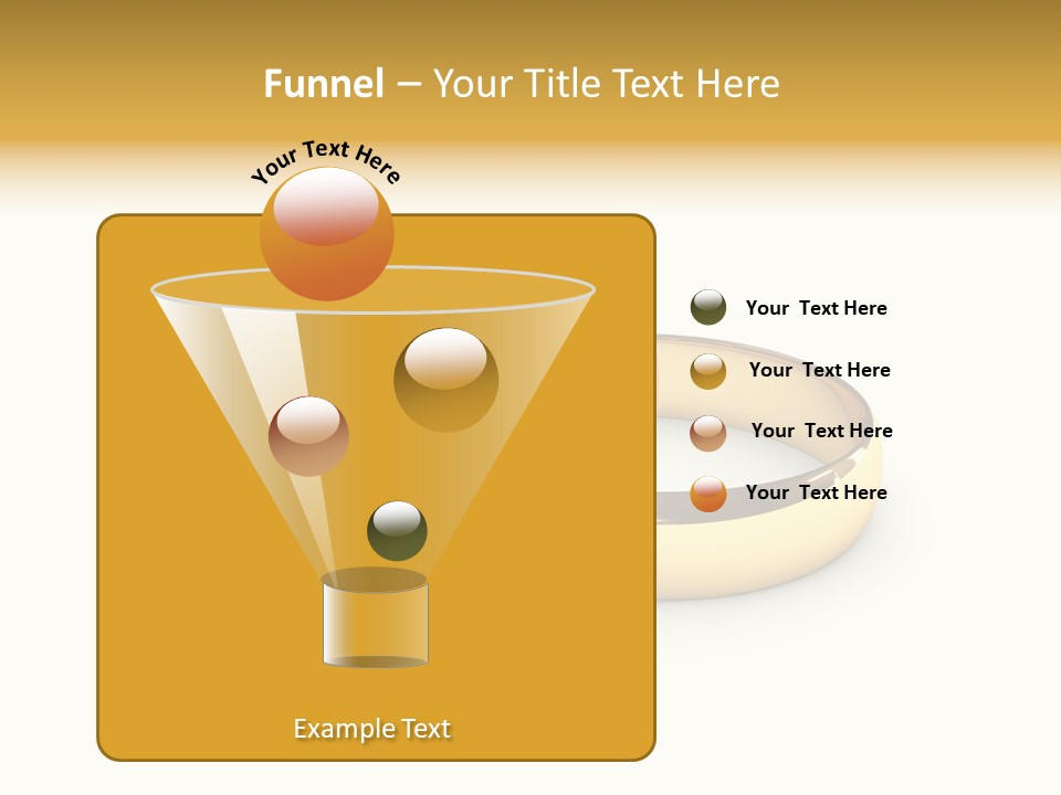 Ring Love Eternity PowerPoint Template