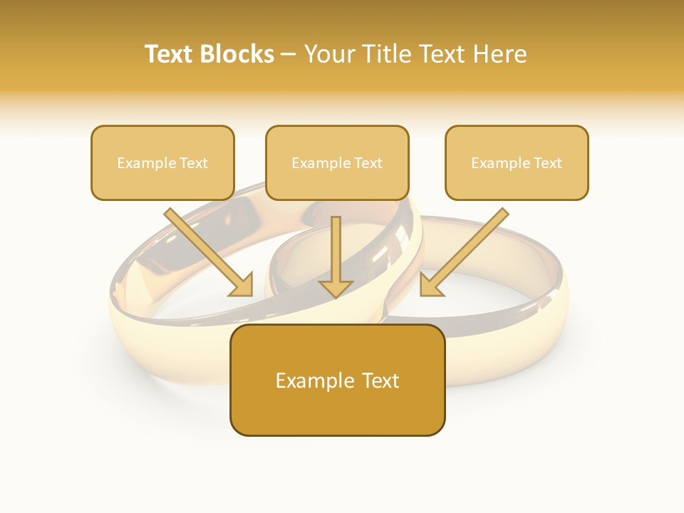 Ring Love Eternity PowerPoint Template