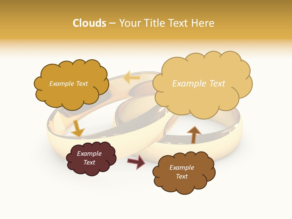 Ring Love Eternity PowerPoint Template