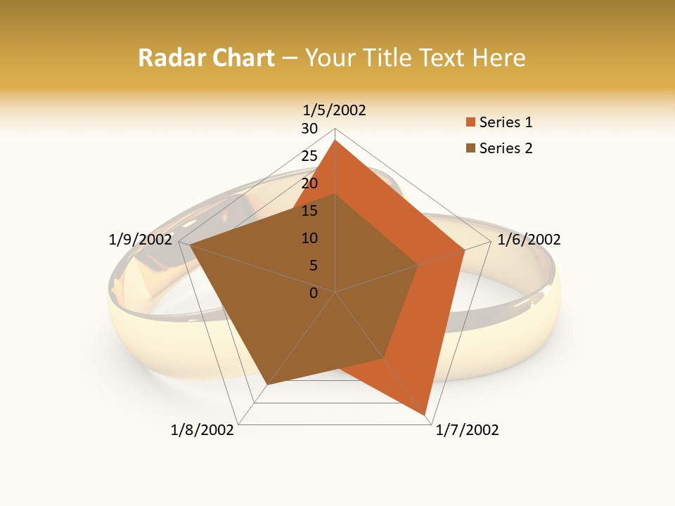 Ring Love Eternity PowerPoint Template