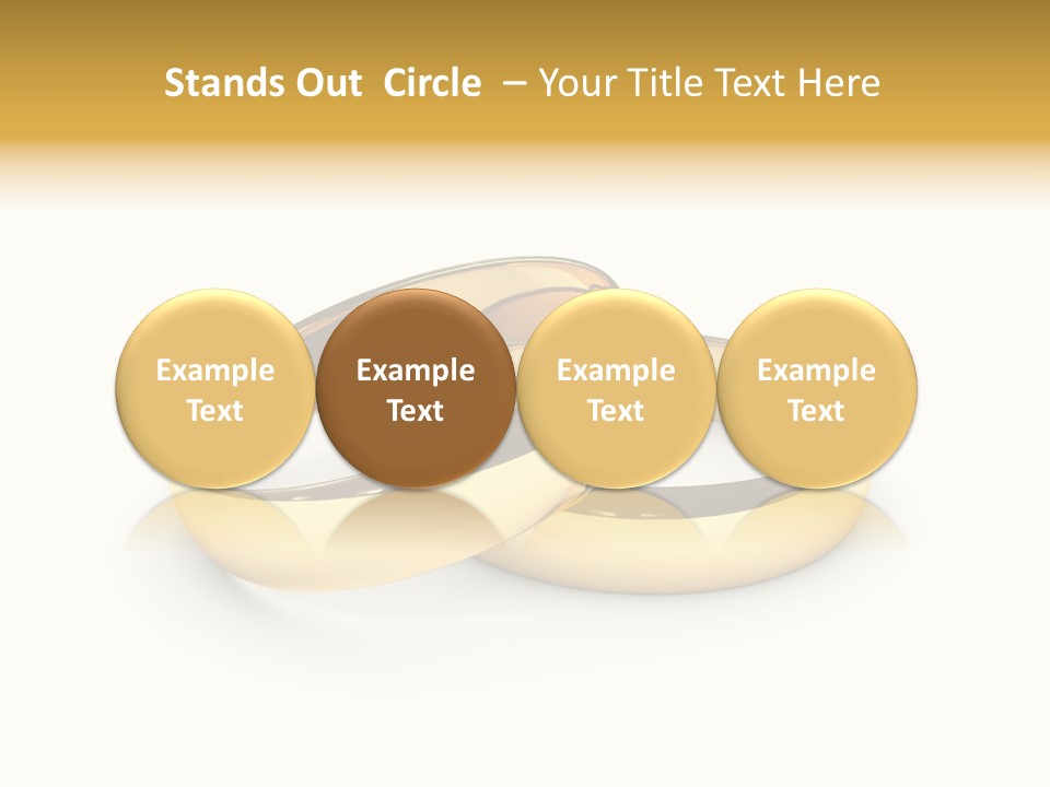 Ring Love Eternity PowerPoint Template