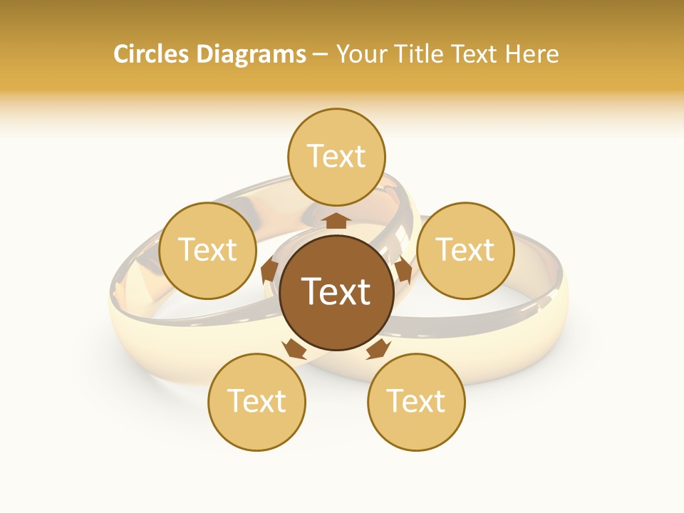 Ring Love Eternity PowerPoint Template