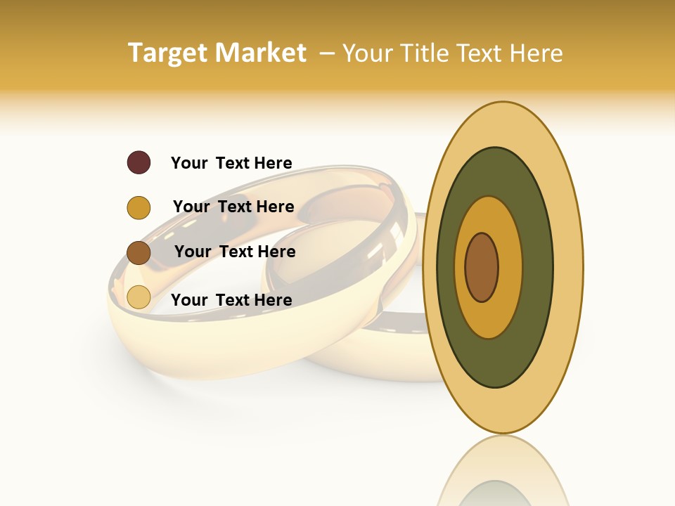 Ring Love Eternity PowerPoint Template