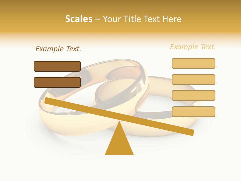 Ring Love Eternity PowerPoint Template