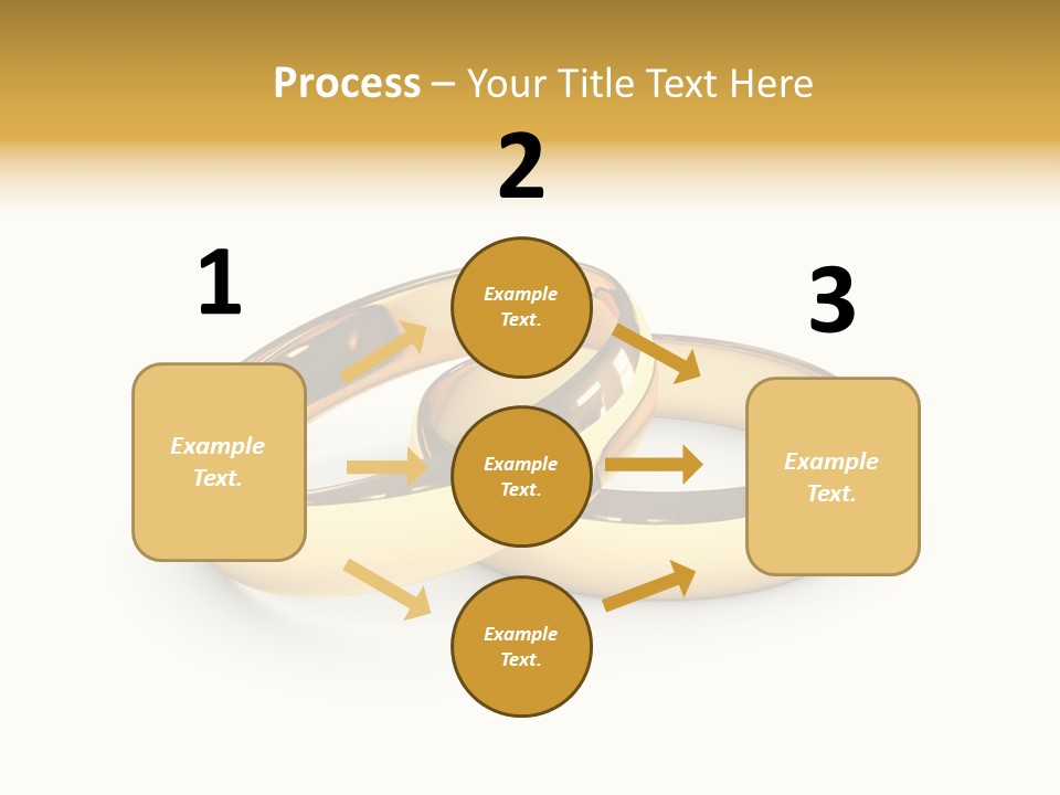 Ring Love Eternity PowerPoint Template