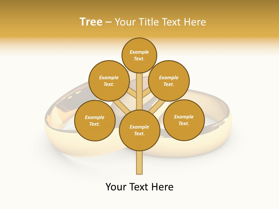 Ring Love Eternity PowerPoint Template