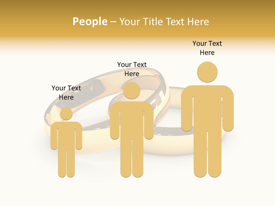 Ring Love Eternity PowerPoint Template