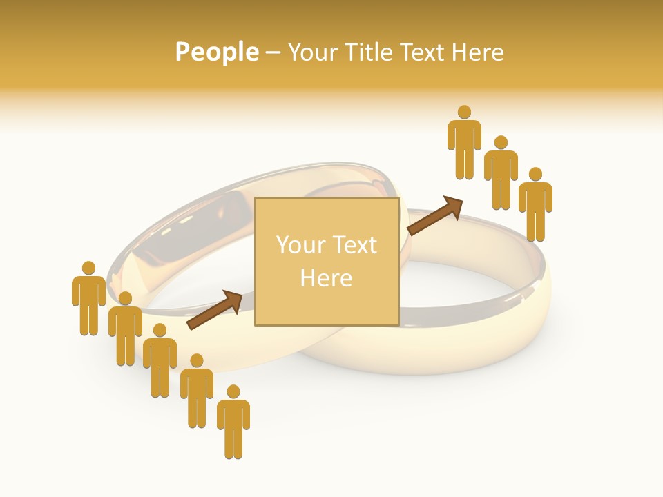 Ring Love Eternity PowerPoint Template