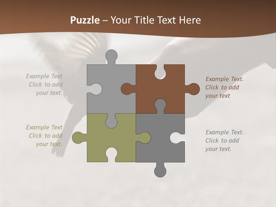 Bait Environmental Protection Feed PowerPoint Template