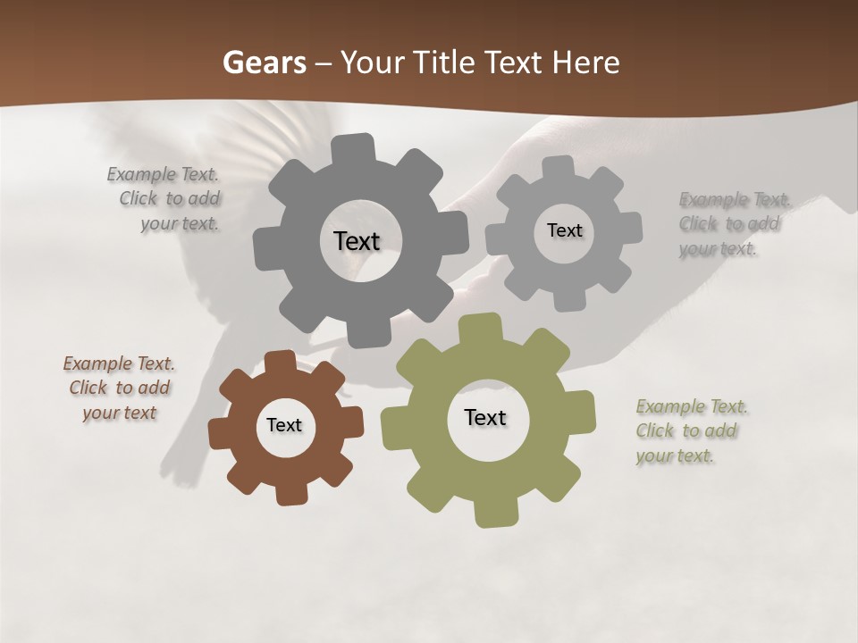 Bait Environmental Protection Feed PowerPoint Template