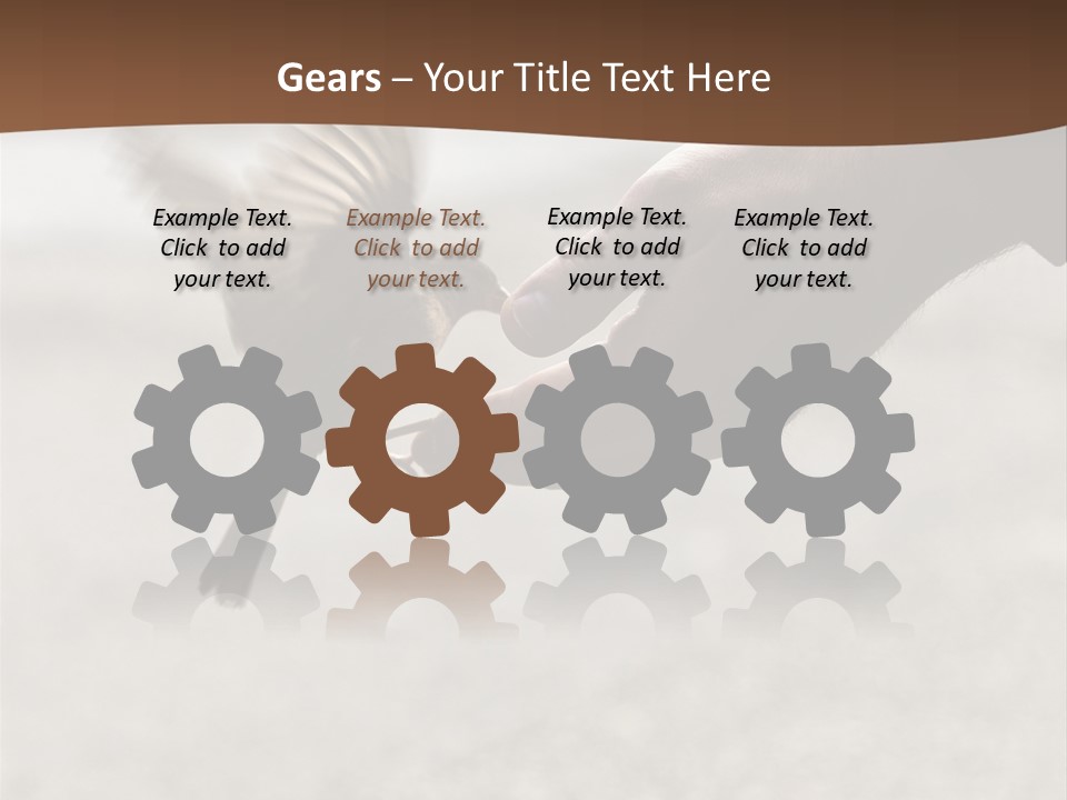 Bait Environmental Protection Feed PowerPoint Template