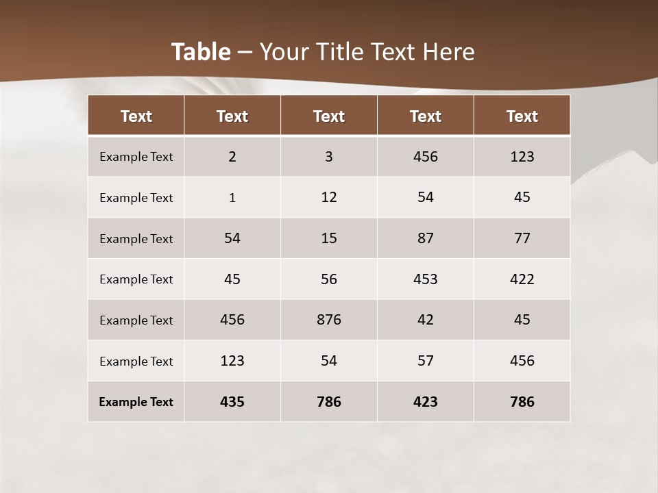Bait Environmental Protection Feed PowerPoint Template