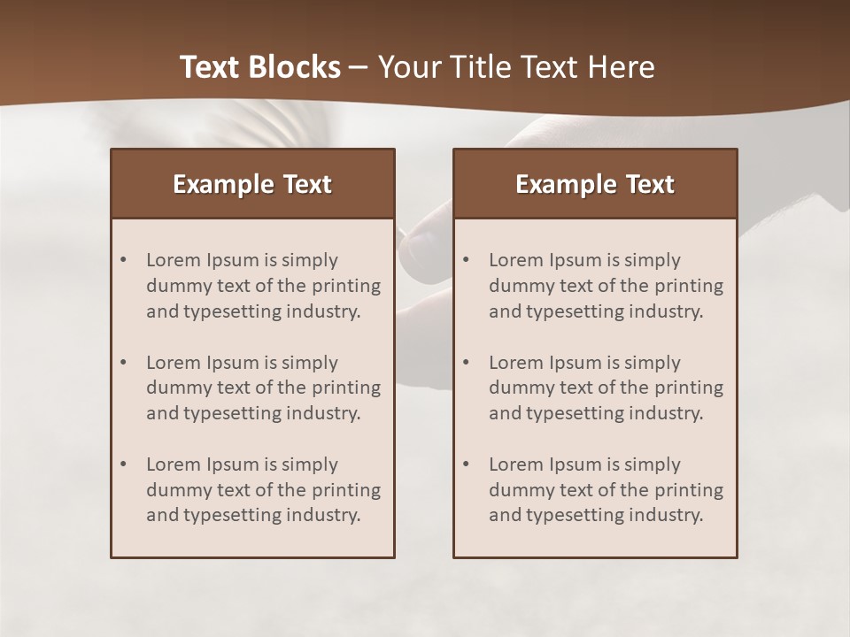 Bait Environmental Protection Feed PowerPoint Template