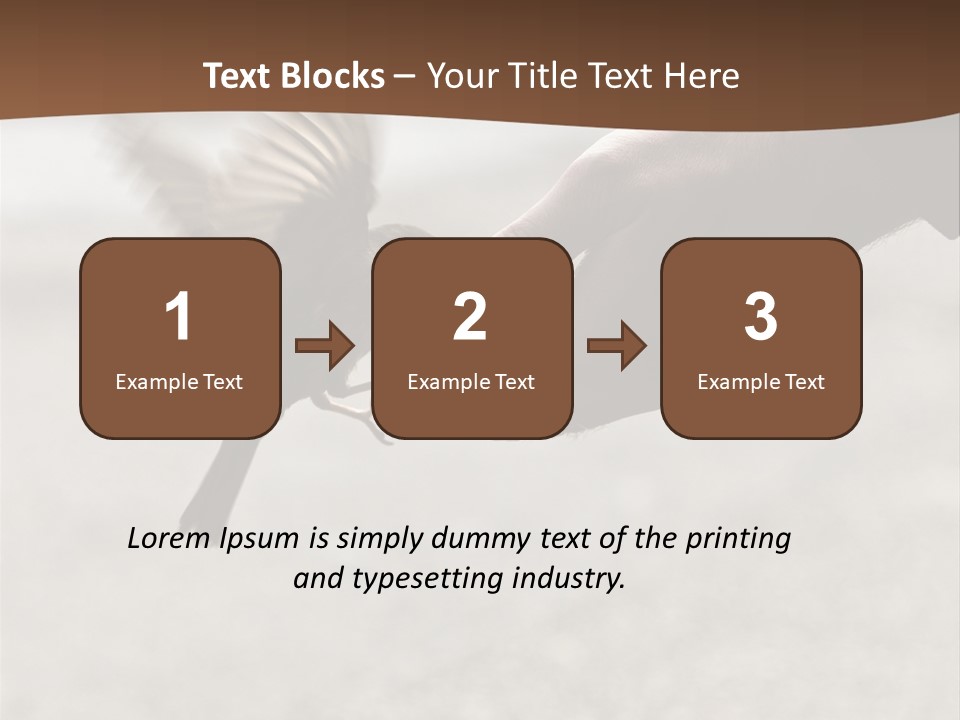 Bait Environmental Protection Feed PowerPoint Template