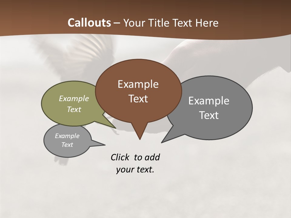 Bait Environmental Protection Feed PowerPoint Template