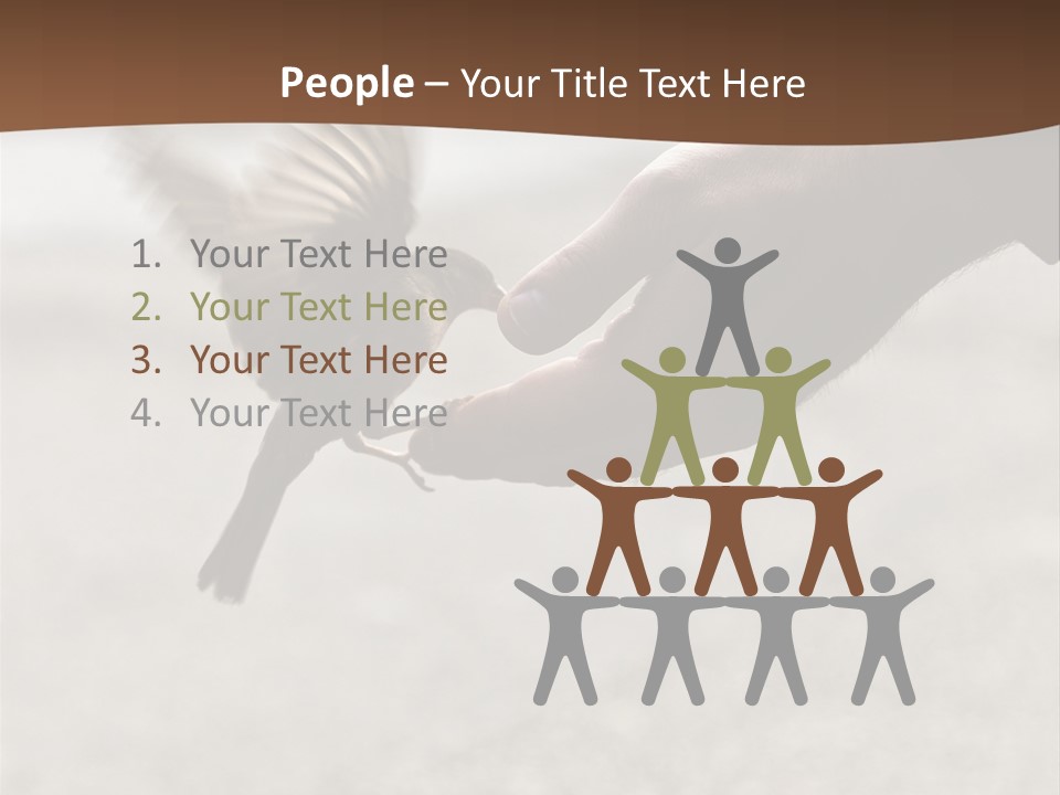 Bait Environmental Protection Feed PowerPoint Template