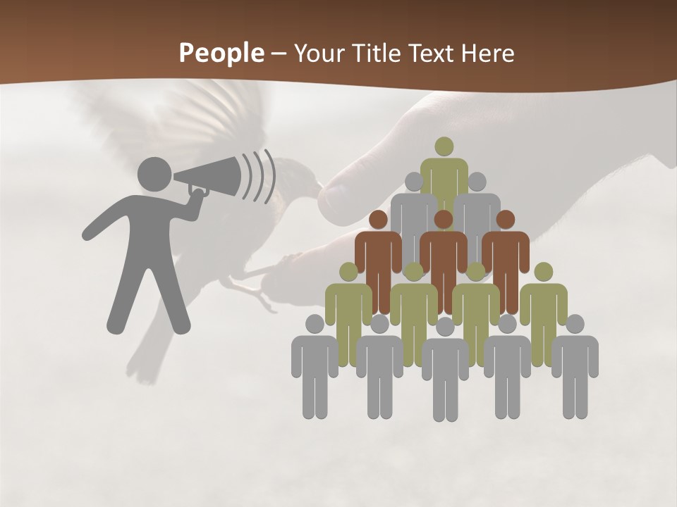 Bait Environmental Protection Feed PowerPoint Template