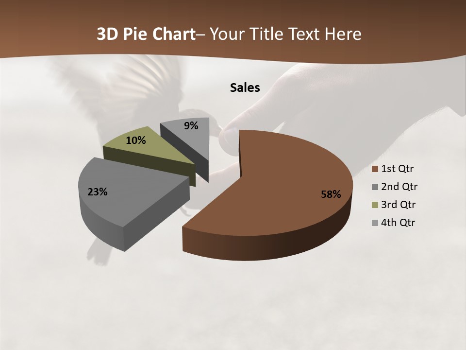 Bait Environmental Protection Feed PowerPoint Template
