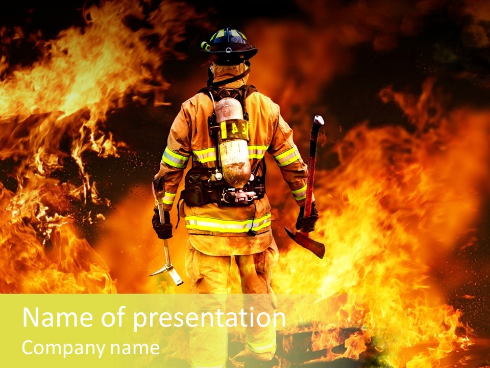 One Department Resistant PowerPoint Template