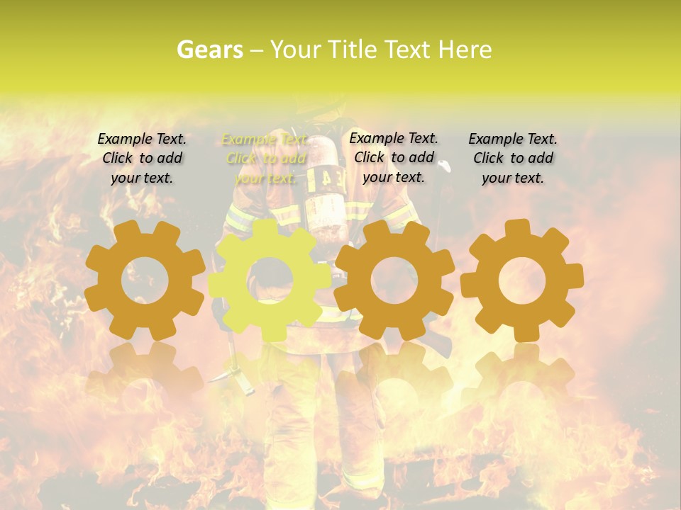One Department Resistant PowerPoint Template