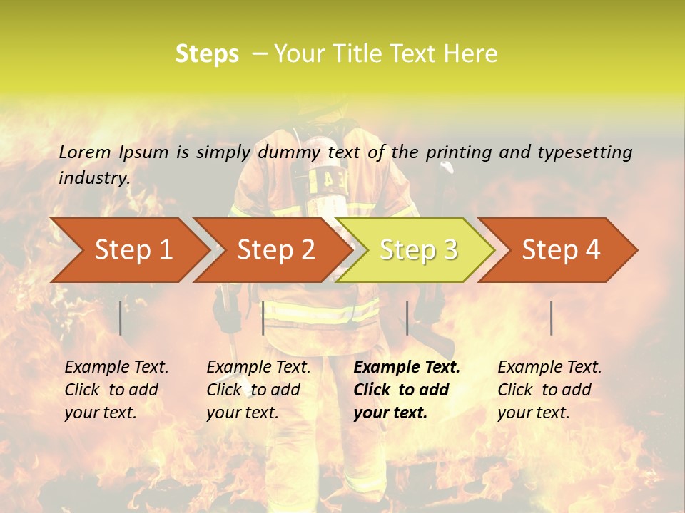 One Department Resistant PowerPoint Template